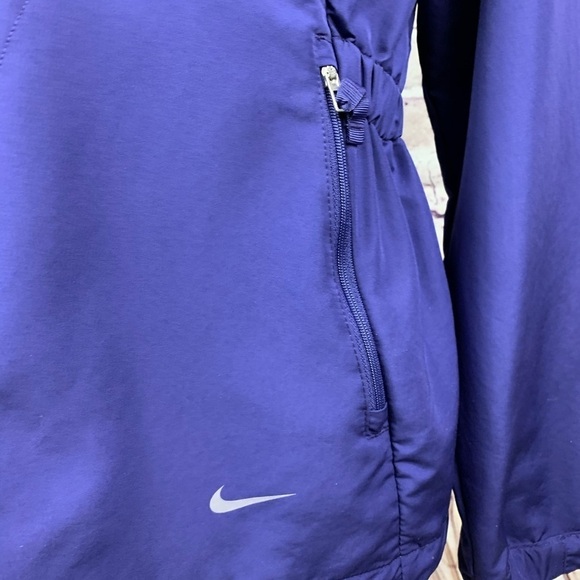 Nike Golf Purple Half Zip Pullover Long Sleeve Jacket - Picture 4 of 8